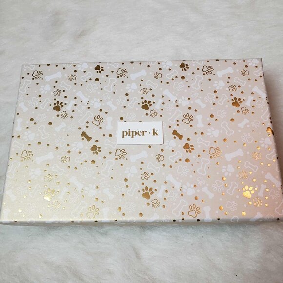 Boxed * PIPER K * Dachshund Dog Tennis Ball • Beads • Rhinestone Bone Bag Charm - Picture 14 of 16